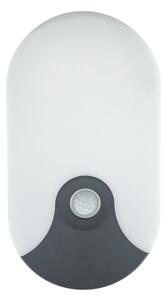 LED Venkovní nástěnné svítidlo se senzorem pohybu LED/18W/230V IP44 antracit