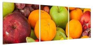 Obraz ovoce a zeleniny (120x40 cm)