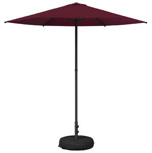 Zahradní slunečník s podstavcem 230 x 230 cm Polyester