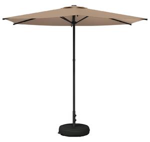 Zahradní slunečník s podstavcem 270 x 270 cm Polyester