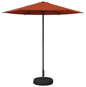 Zahradní slunečník s podstavcem 230 x 230 cm Polyester