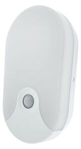 LED Venkovní nástěnné svítidlo se senzorem pohybu LED/18W/230V IP44 bílá