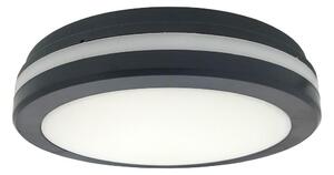LED Stropní svítidlo se senzorem pohybu LED/20W/230V 3000/4000/6500K IP54 antr