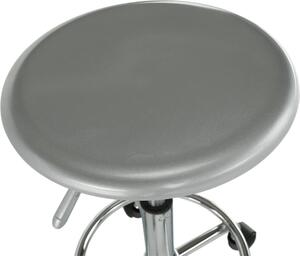 Tempo Kondela Pracovní židle MABEL 3 NEW, stříbrná/chrom