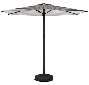 Zahradní slunečník s podstavcem 270 x 270 cm Polyester