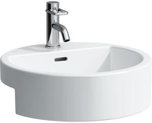 Laufen Living City umyvadlo 46x46 cm kulatý bílá lesk H8134310001041