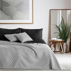 DecoKing Přehoz na postel Axel silver - bla, 220 x 240 cm, 220 x 240 cm