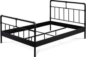 Autronic Kovová postel BED-1922 BK, 140x200, černá