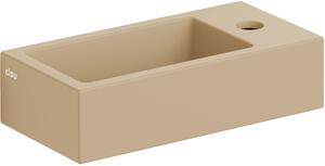 Clou Flush umyvadlo 36x18 cm obdélníkový klasický-na pult hnědá/béžová matný CL/03.34030