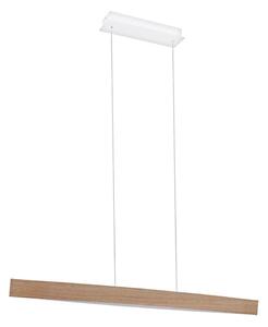Eglo 93342 - LED závěsné svítidlo FORNES LED/24W/230V dub