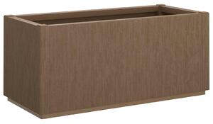 Zahradní květinový box Hnědá 80 x 36 x 35 cm PP