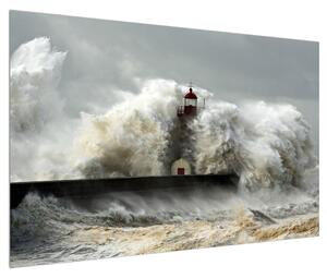 Obraz vodní bouře (120x80 cm)