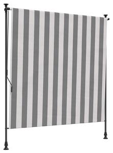 Venkovní Roleta Antracitová a bílá 120 x 270 cm