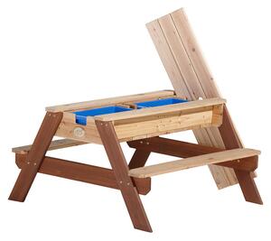 DĚTSKÝ ZAHRADNÍ STŮL hnědá - Dětské stoly a židle, Online Only