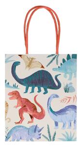 Dárkové tašky v sadě 8 ks 13x8 cm Dinosaur Kingdom – Meri Meri