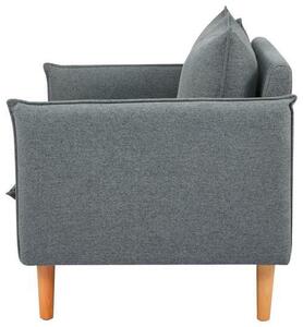 DVOUMÍSTNÁ POHOVKA, textil, tmavě šedá Livetastic - Pohovky, Online Only