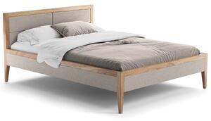 Čalouněná dubová postel 160x200cm Belagio Béžový