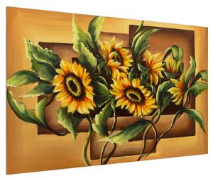 Obraz slunečnic (120x80 cm)