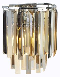 Searchlight 9832-2CC Clarissa nástěnné křišťálové svítidlo E14 2 x 40W
