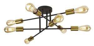 Searchlight 8048-8BK Armstrong stropní svítidlo E27 8 x 10W