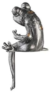 Dekorační soška Steampunk Žába 31 cm