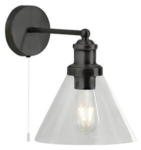 Searchlight 1277BK Pyramid nástěnné svítidlo E27 1 x 60W