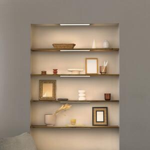 OSRAM LED podsvícená lampa Panel 30 x 10 cm bílá stmívatelné, stmívatelný, Bílá / opál, Kuchyň, Plast