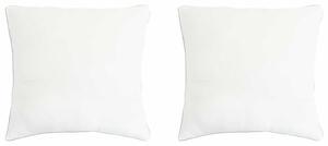 Polštář 2 pcs 80 x 80 cm Bambusové vlákno Bílá