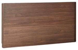 Kave Home Ořechové čelo k posteli Norlen 180 x 200 cm