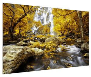 Obraz podzimní krajiny (120x80 cm)