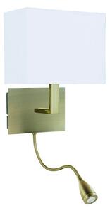 Searchlight 6519AB LED nástěnné svítidlo Wall 1x60W | E27 + LED | 75lm | 6000K - bílá