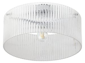 Stropní Lampa Lucande, Meritt, stmívatelné, Transparentní, Obývací pokoj, Sklo, Moderní