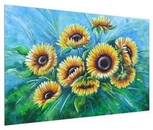 Obraz slunečnic (120x80 cm)