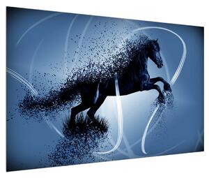 Moderní obraz koně (120x80 cm)