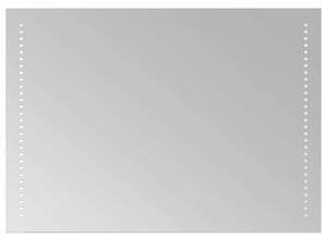 LED koupelnové zrcadlo Transparentní 70 x 50 cm tvrzené sklo