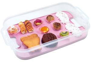 Snips Box na muffiny a koláče růžový Snips
