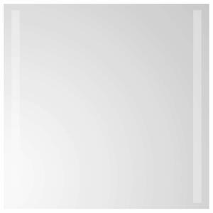 LED koupelnové zrcadlo Transparentní 50 x 50 cm tvrzené sklo