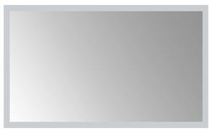 LED koupelnové zrcadlo Transparentní 50 x 30 cm tvrzené sklo