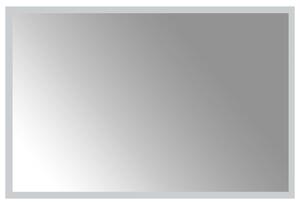 LED koupelnové zrcadlo Transparentní 60 x 40 cm tvrzené sklo