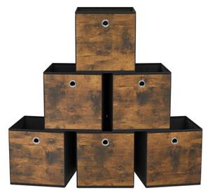 Set stohovatelných boxů RFB133B01 (6 ks)
