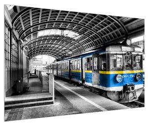 Obraz historického vlaku (120x80 cm)