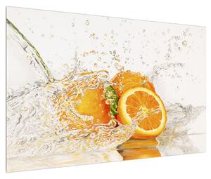 Obraz šťavnatých pomerančů (120x80 cm)