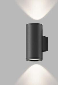 LED2 5131604 venkovní nástěnné svítidlo Mido 50W | 2xGU10 | IP54 - antracit