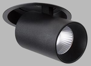 LED2 2252633 LED zápustné bodové svítidlo Hide 1x10-20W | 900-1800lm | 3000K - černá