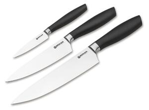 Böker Solingen Sada kuchyňských nožů Core Professional s utěrkou