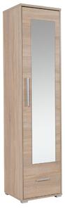 Předsíňová skříň se zrcadlem 48 cm ORONOCO - dub sonoma