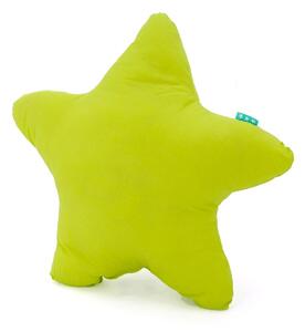 Zelený bavlněný polštářek Happy Friday Basic Estrella Green, 50 x 50 cm