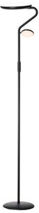 Halo Design Černá kovová stojací LED lampa Slim Uplight 170 cm