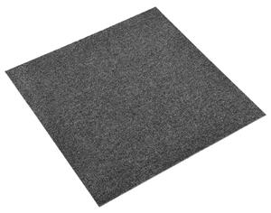 Koberec 20 pcs Antracit 50 x 50 cm 100% polypropylen
