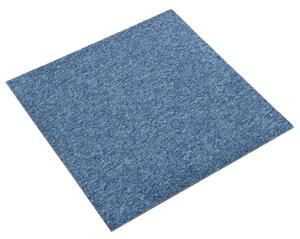 Koberec 20 pcs Modrá 50 x 50 cm 100% polypropylen
